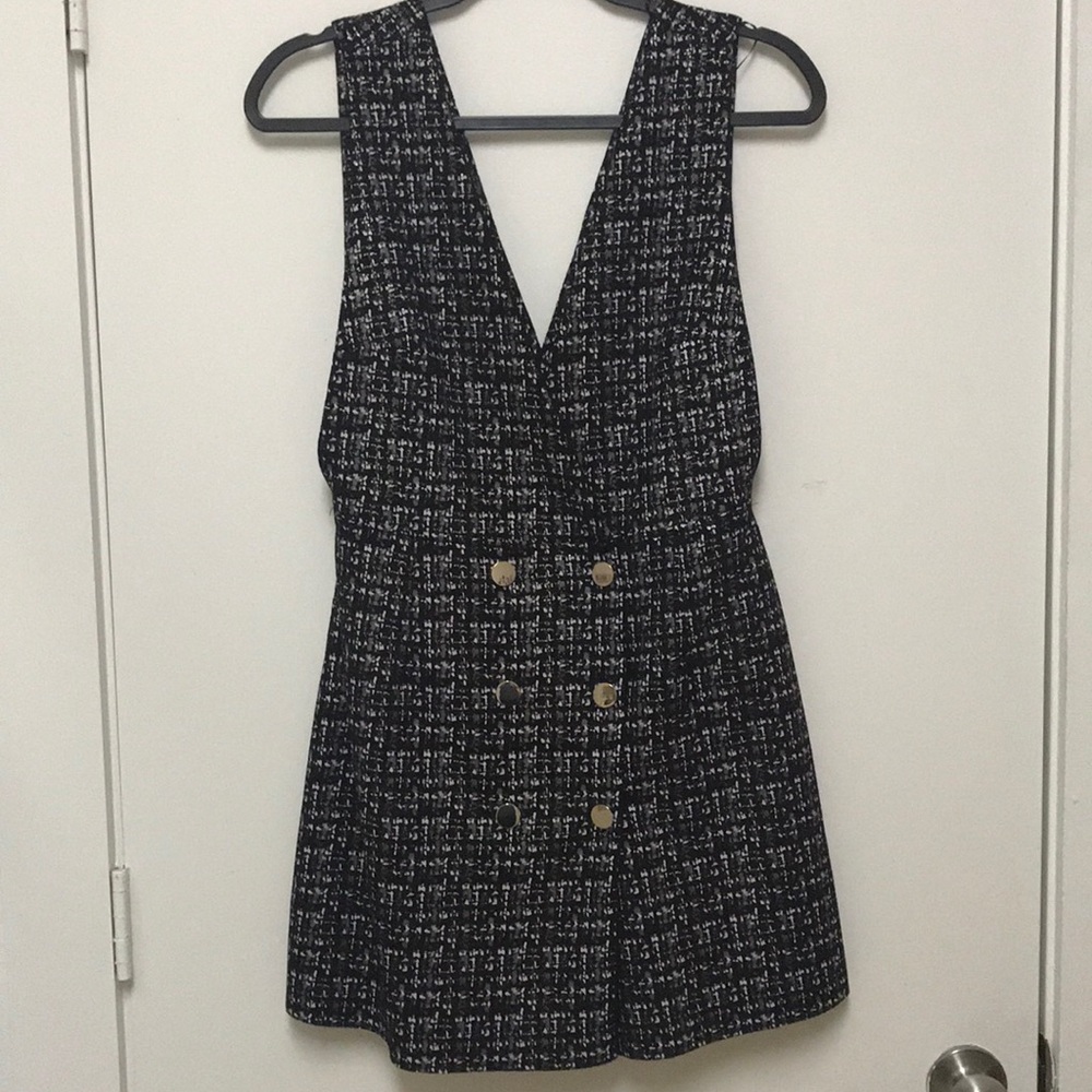 Zara mini vest dress